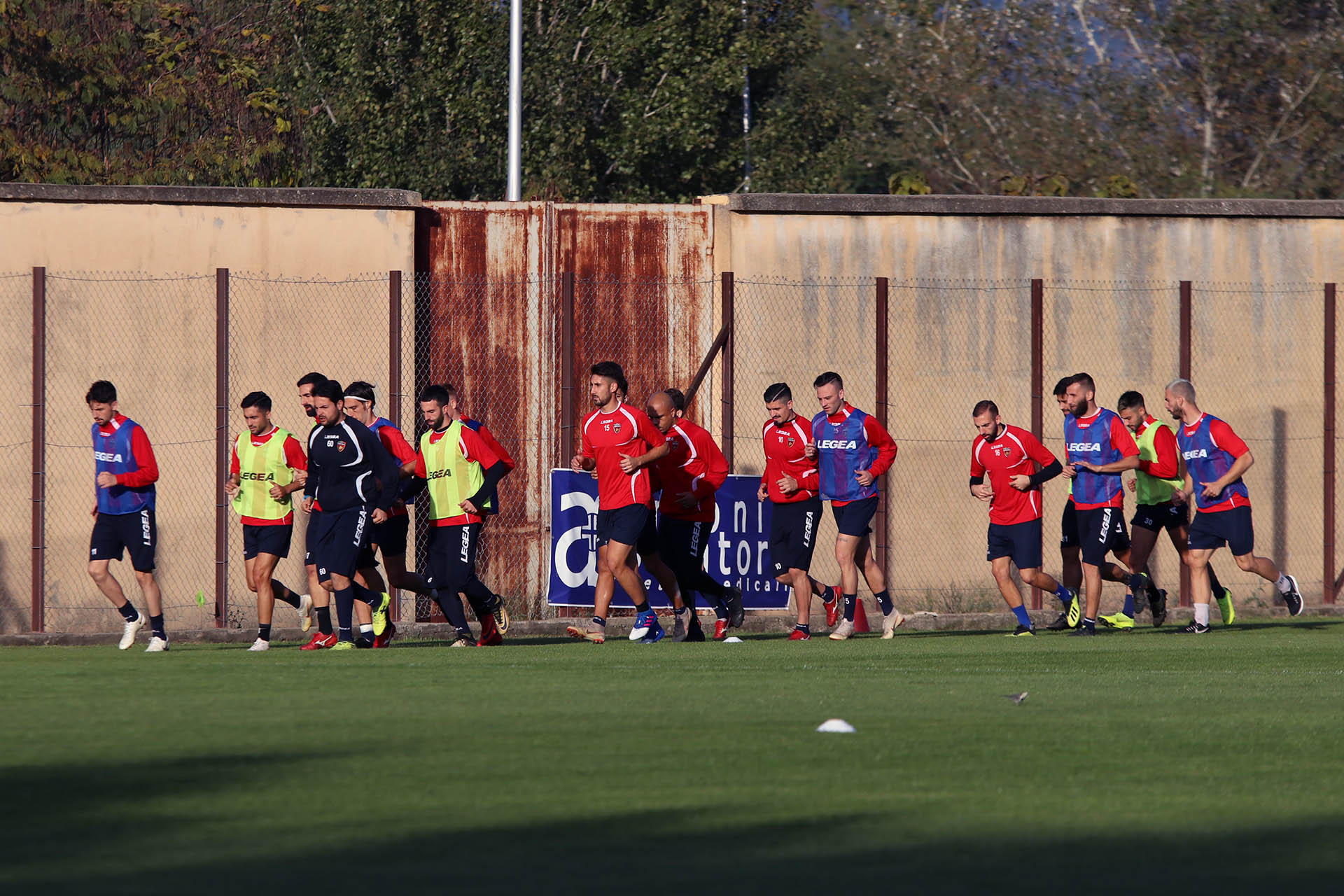 I Lupi riprendono ad allenarsi