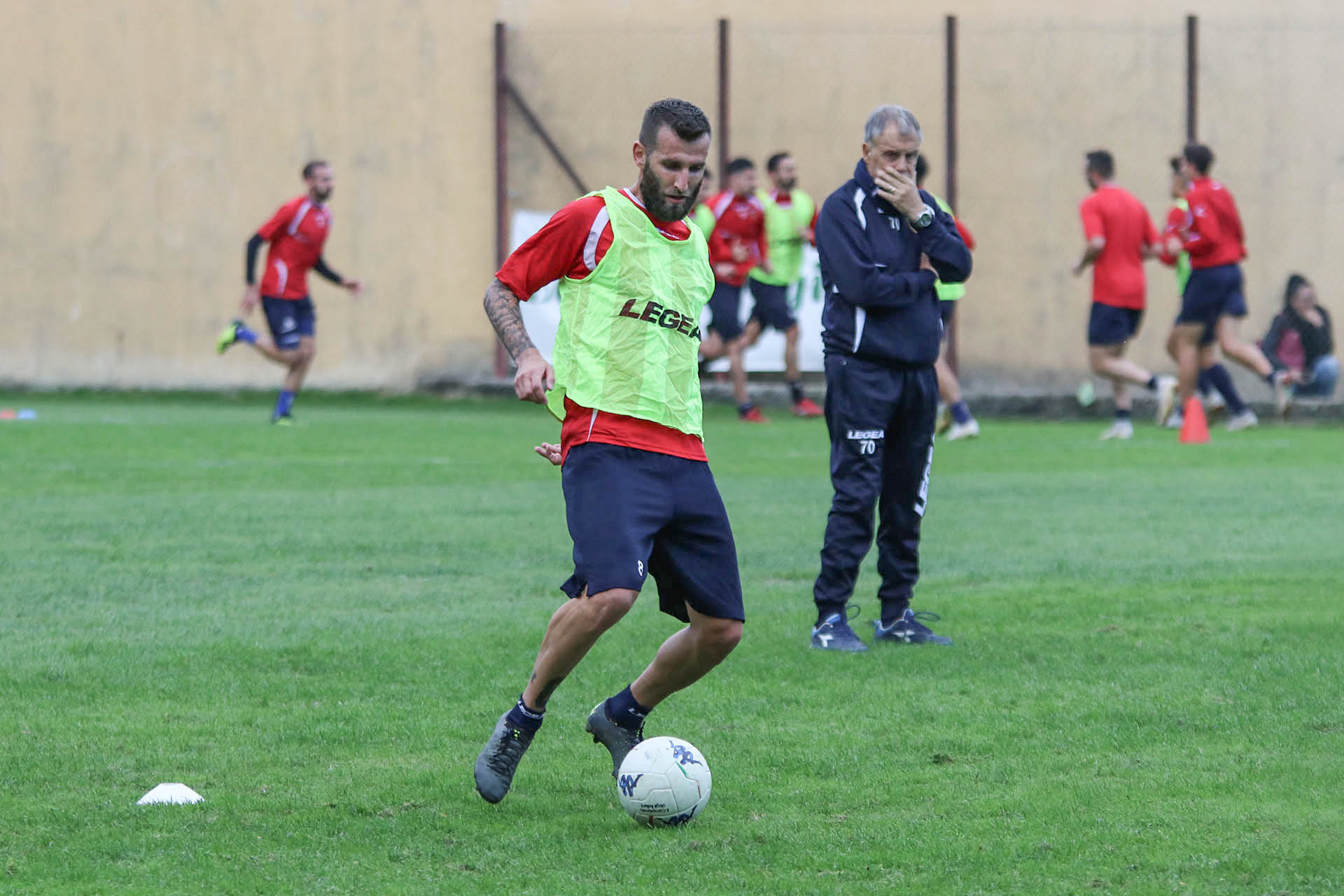 La ripresa in vista del derby