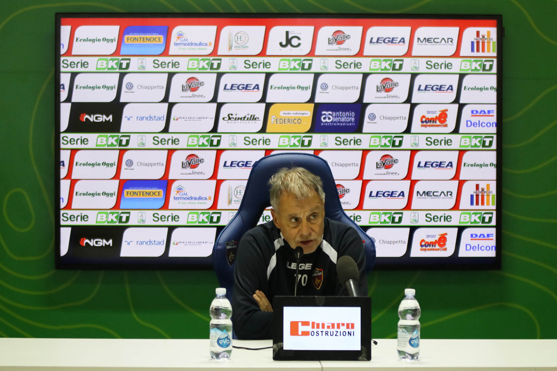 Mister Braglia: «Un’altra partita ben giocata ma finita male»