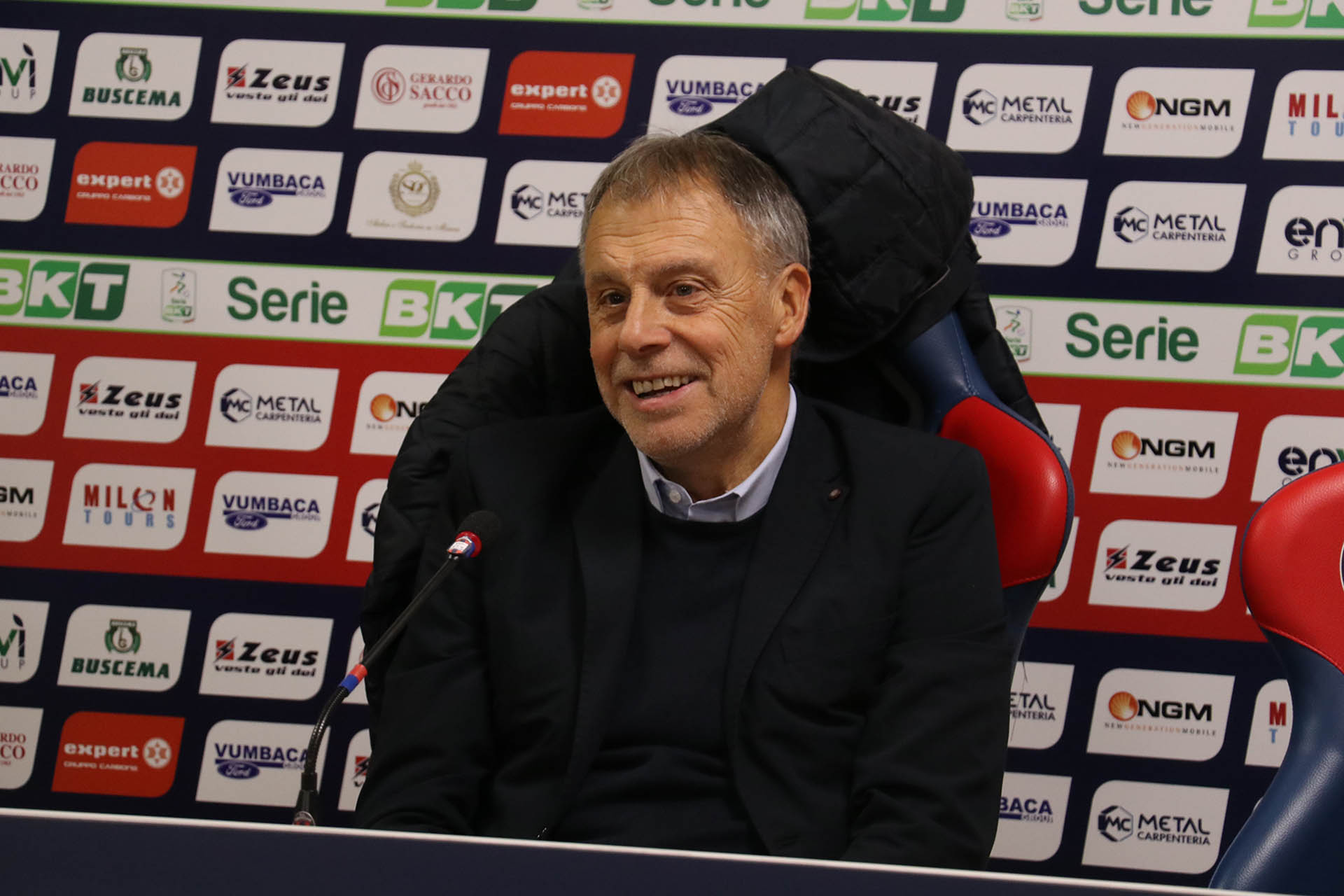 Mister Braglia: «Una vittoria per pubblico, squadra e società»
