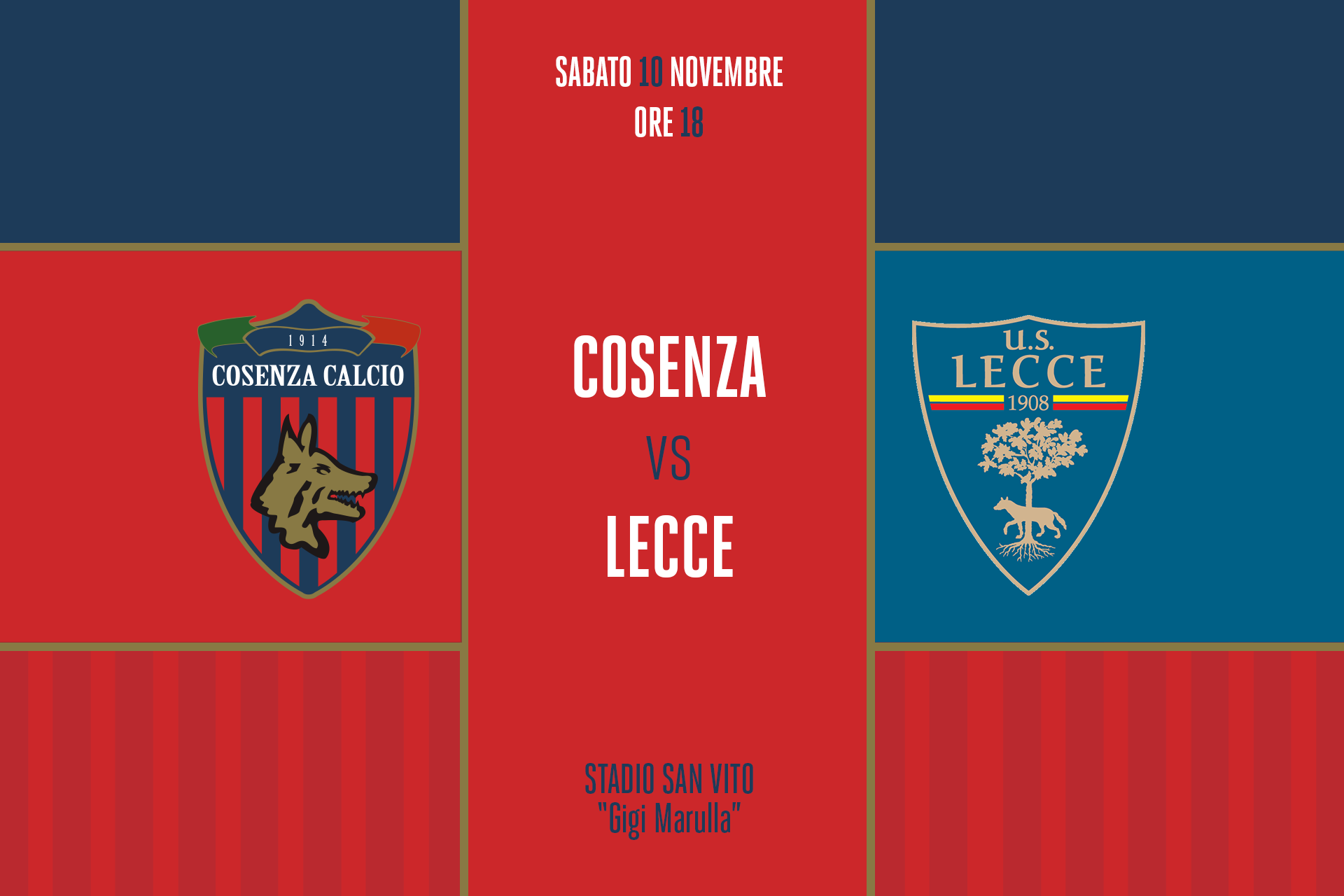 MATCH CENTRE | Cosenza – Lecce 2-3