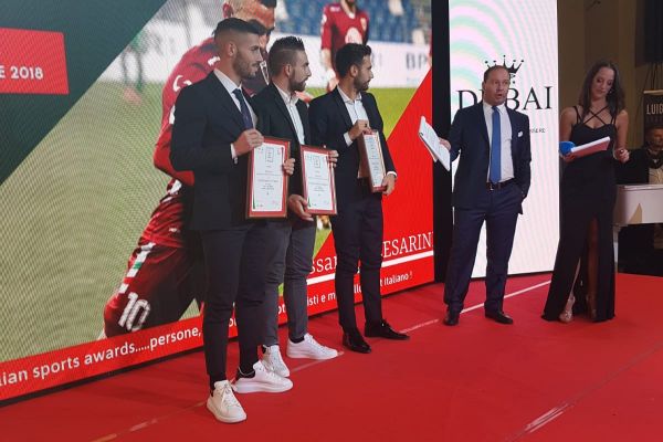 Tanti premi per il Cosenza Calcio agli Italian Sport Awards