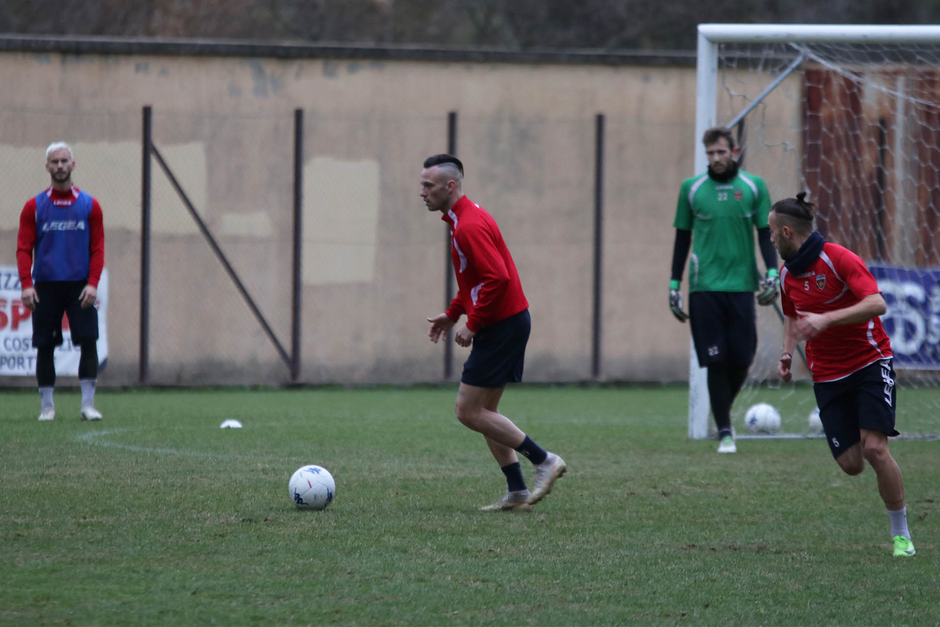 Natale sul campo d’allenamento per i Lupi