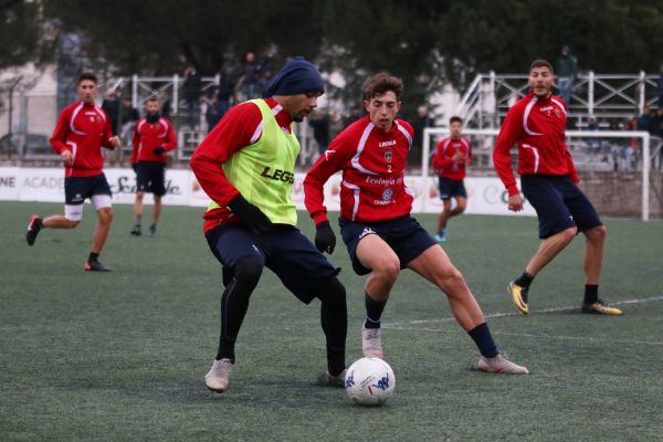 Rossoblù in campo nel pomeriggio