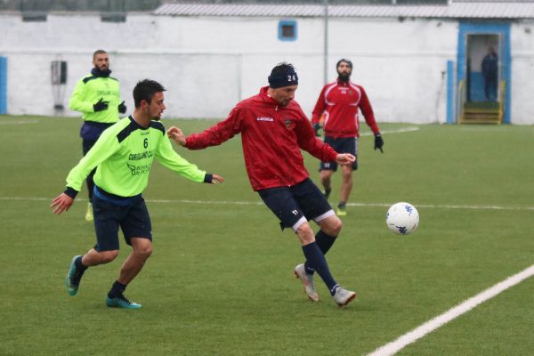 I dettagli dell’allenamento congiunto con il Corigliano
