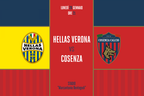 Hellas Verona – Cosenza, info stradali per i tifosi rossoblù