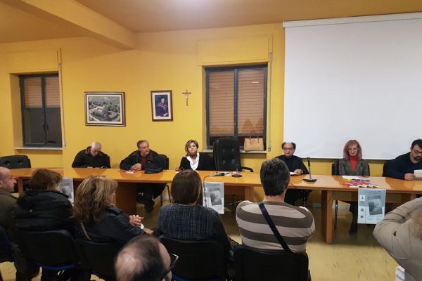 Il Presidente Guarascio alla presentazione del libro dedicato ad Andrea Arcuri