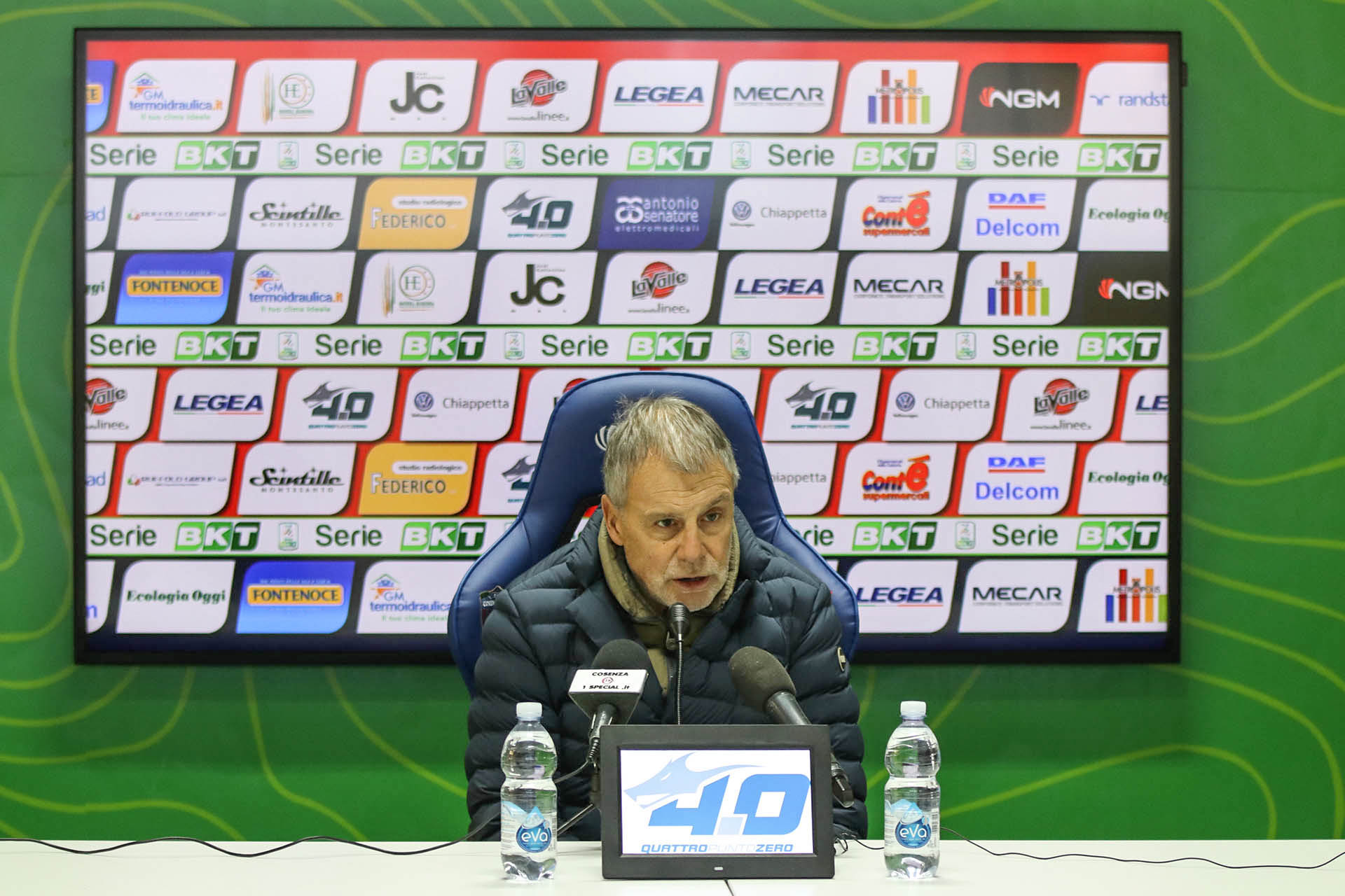 Mister Braglia: «Commessi tanti errori. Colpa di tutti, a partire dal sottoscritto»