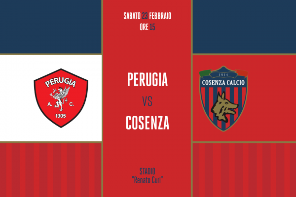 MATCH CENTRE | Perugia – Cosenza 0-1