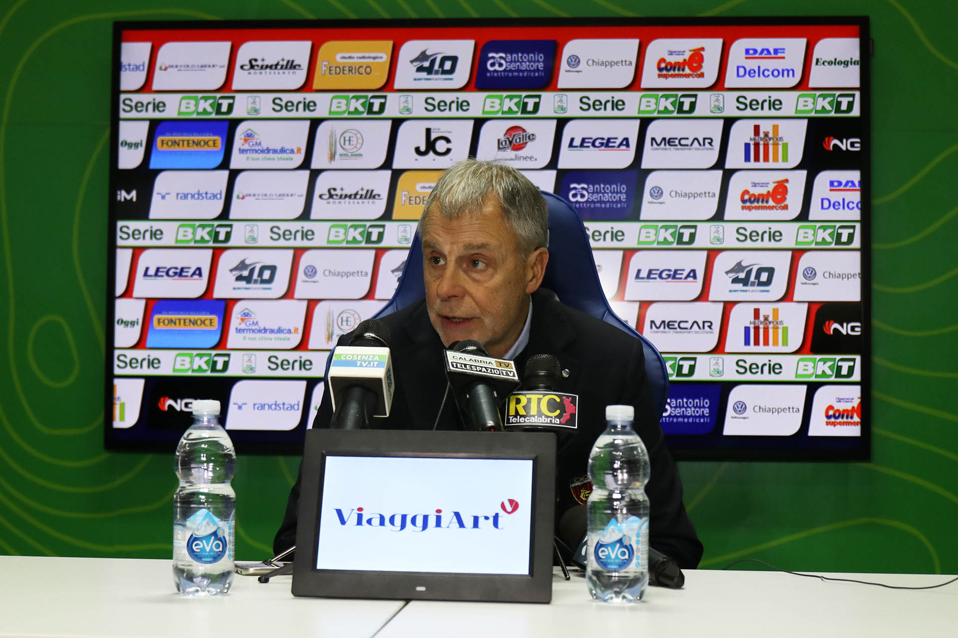 Mister Braglia: «Buona gara, guardiamo con fiducia al futuro»