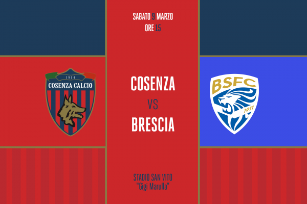 MATCH CENTRE | Cosenza – Brescia 2-3