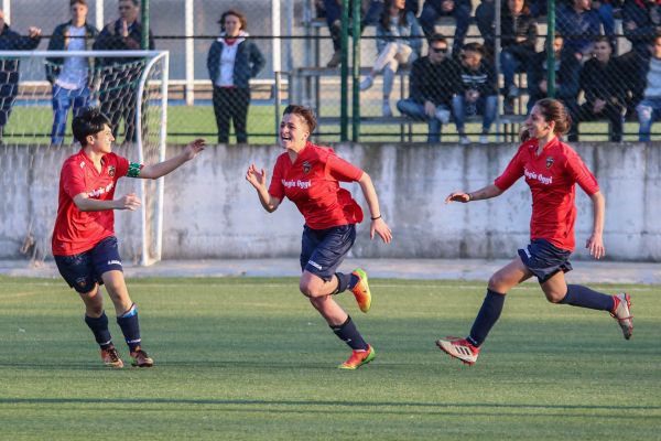 Cosenza Femminile: termina in parità il derby con l’Eugenio Coscarello