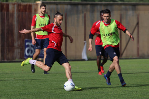 Seduta pomeridiana per i rossoblù