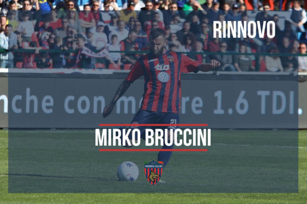 Mirko Bruccini ancora in rossoblù!