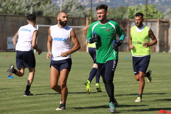 Subito al lavoro sul campo del ‘San Vitino – Delmorgine’