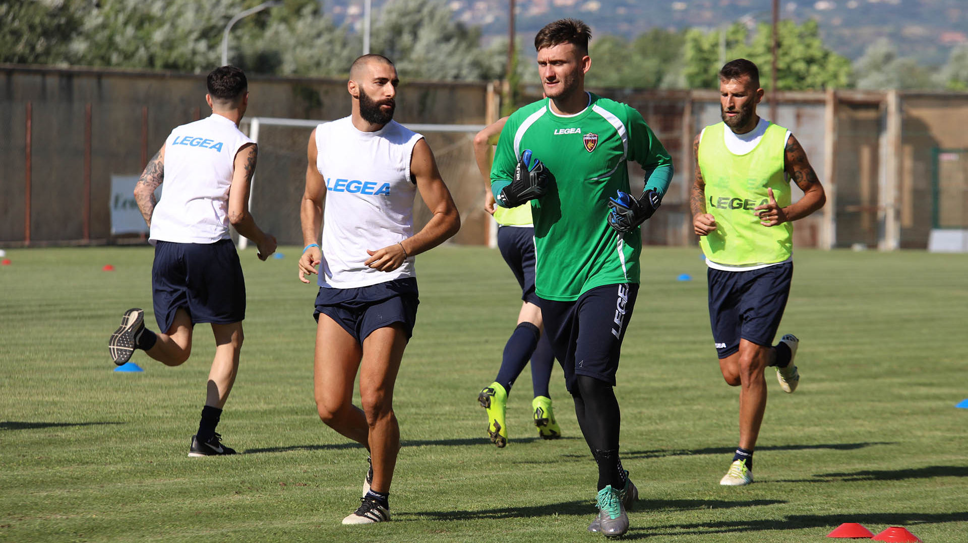 Subito al lavoro sul campo del ‘San Vitino – Delmorgine’