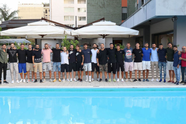 Il raduno del Cosenza Calcio