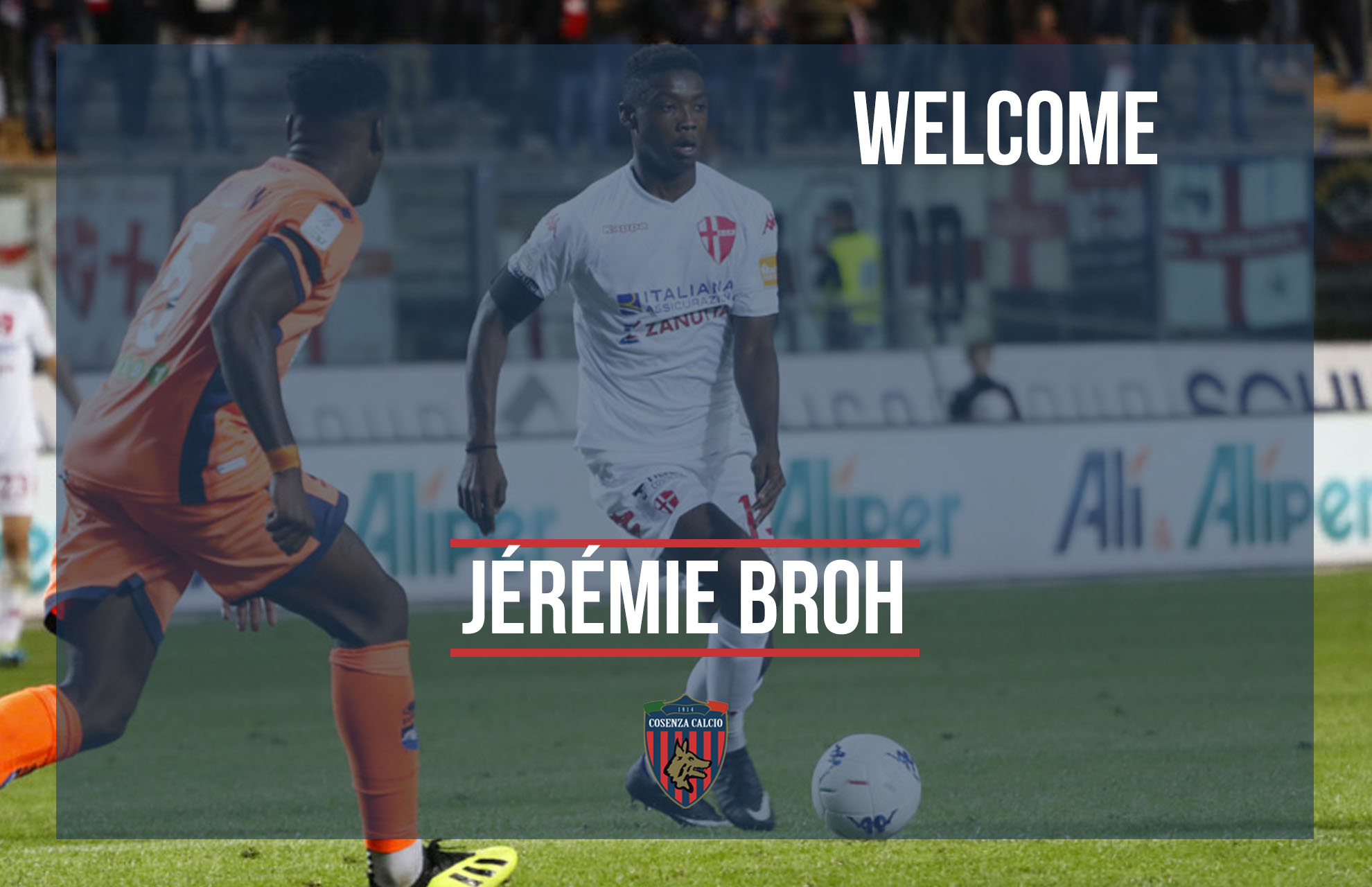 Jérémie Broh è il nuovo centrocampista del Cosenza!