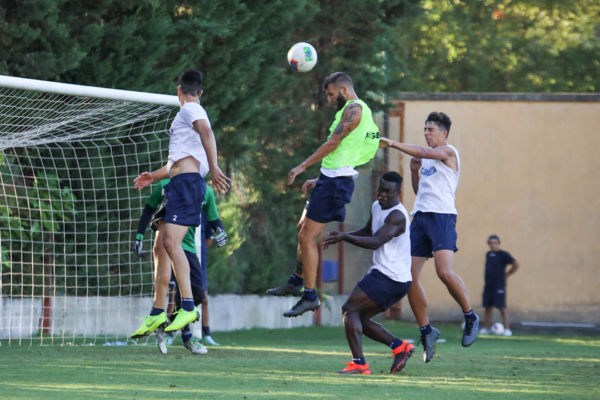Oggi doppia sessione. Allenamento di domani a porte chiuse