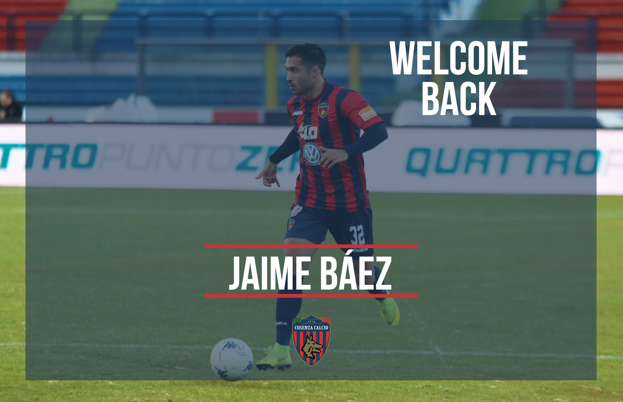Jaime Báez torna in rossoblù!