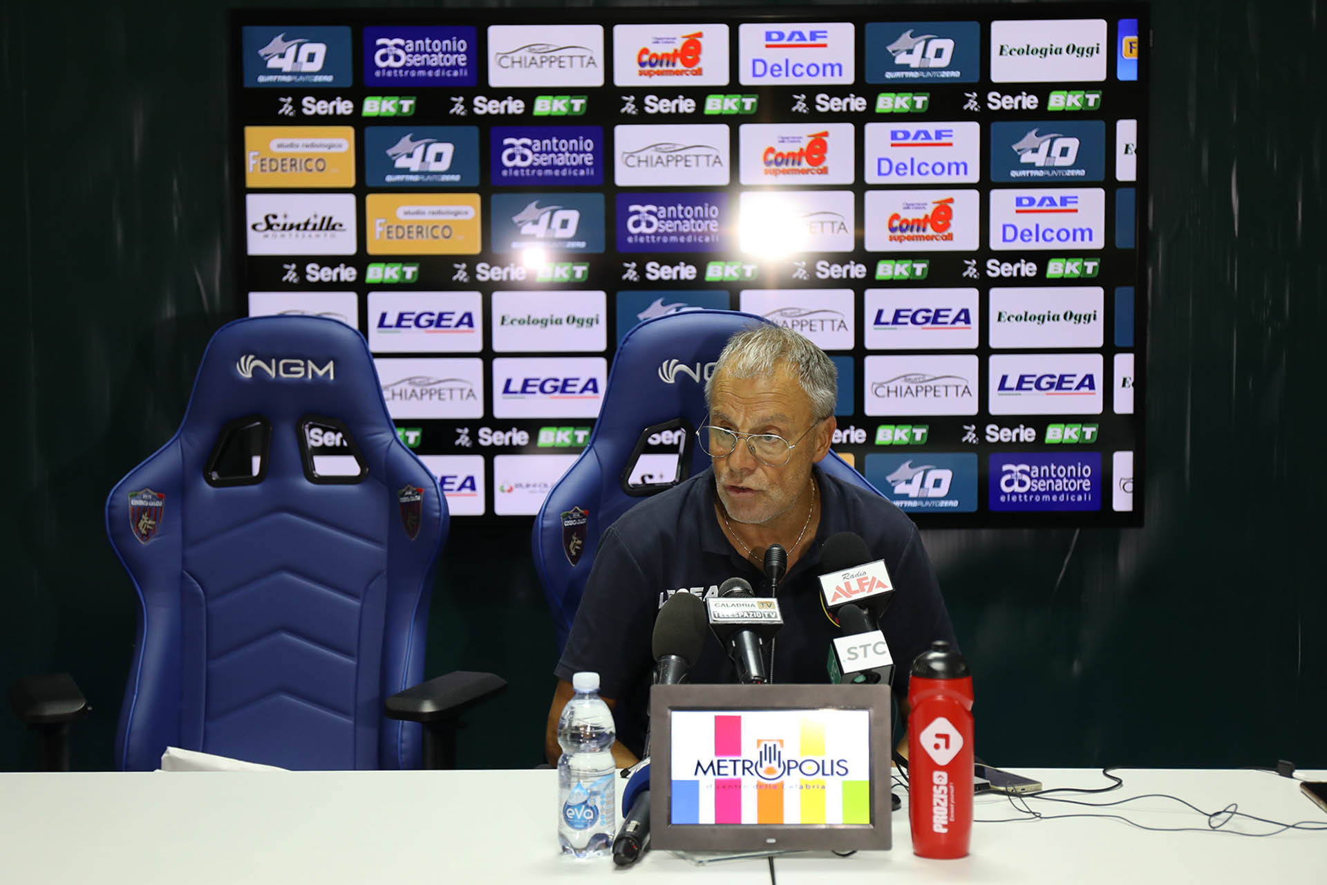 Mister Braglia: “Non esiste perdere una partita in questo modo”