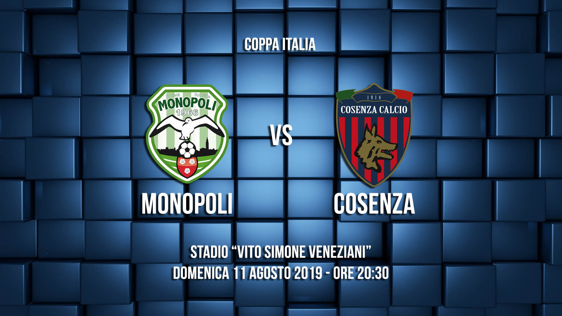 Monopoli – Cosenza, info biglietti