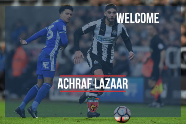 Achraf Lazaar è un nuovo calciatore del Cosenza!