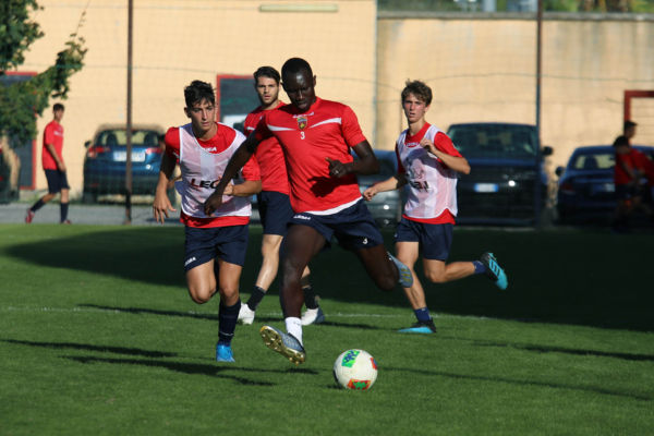 Doppia seduta. Nel pomeriggio sgambatura con l’Under 17