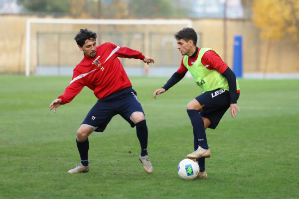 Doppia seduta per i rossoblù