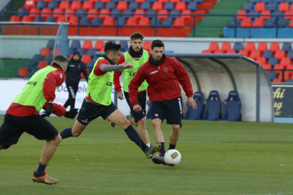 L’allenamento della vigilia di Natale