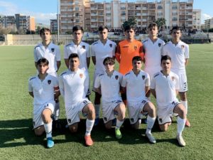L'undici iniziale dell'Under 16