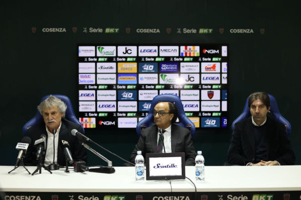 Conferenza stampa di presentazione di mister Pillon