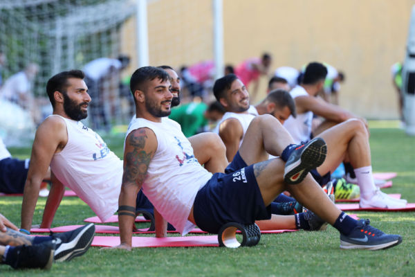 Ripresa immediata degli allenamenti