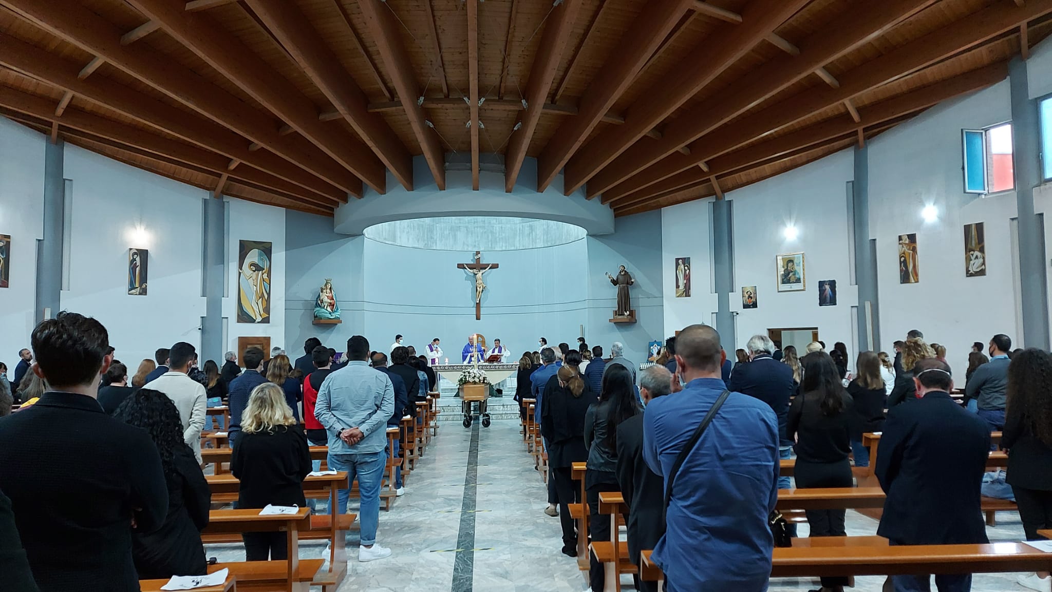 Il Presidente Guarascio presente alle esequie di Francesca Gattuso