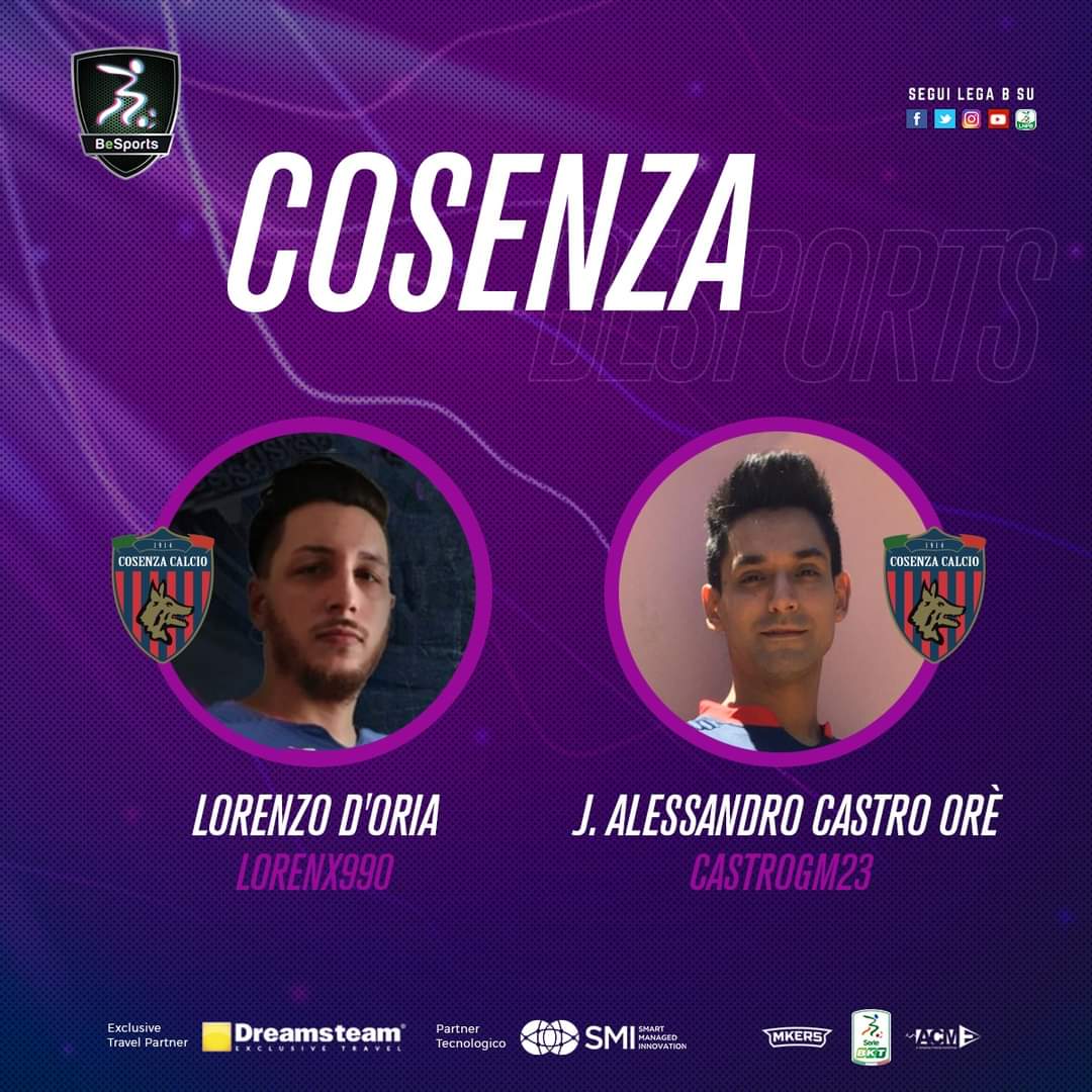 #BeSports, ringraziamento del Presidente Guarascio ai players rossoblù