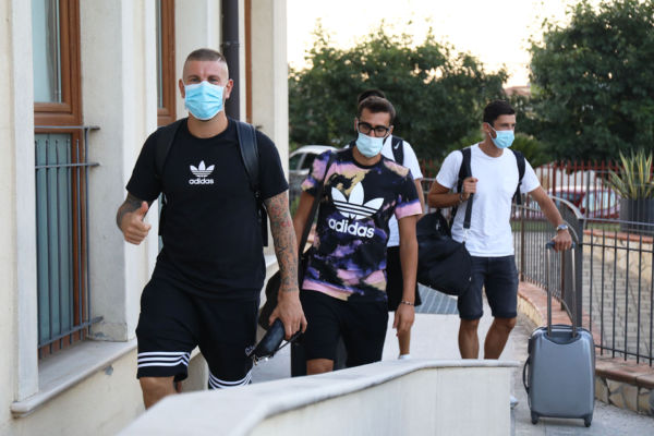 Il raduno del Cosenza Calcio