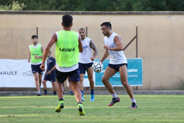 Lavoro tecnico e atletico nella giornata dei Lupi