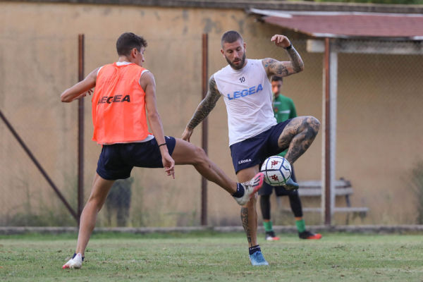 Soluzioni offensive e tiri in porta nella seduta odierna