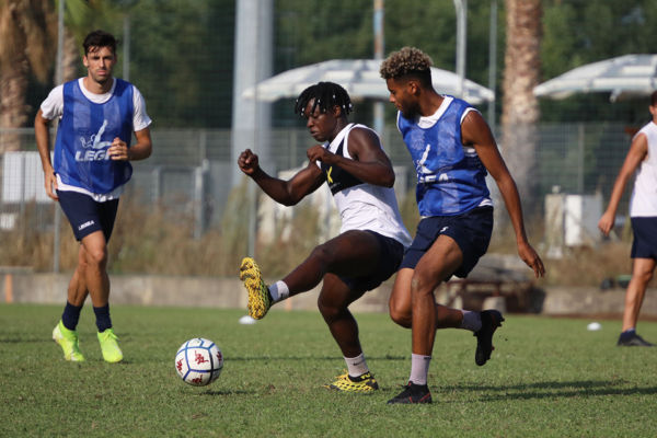 Allenamento al Real Cosenza