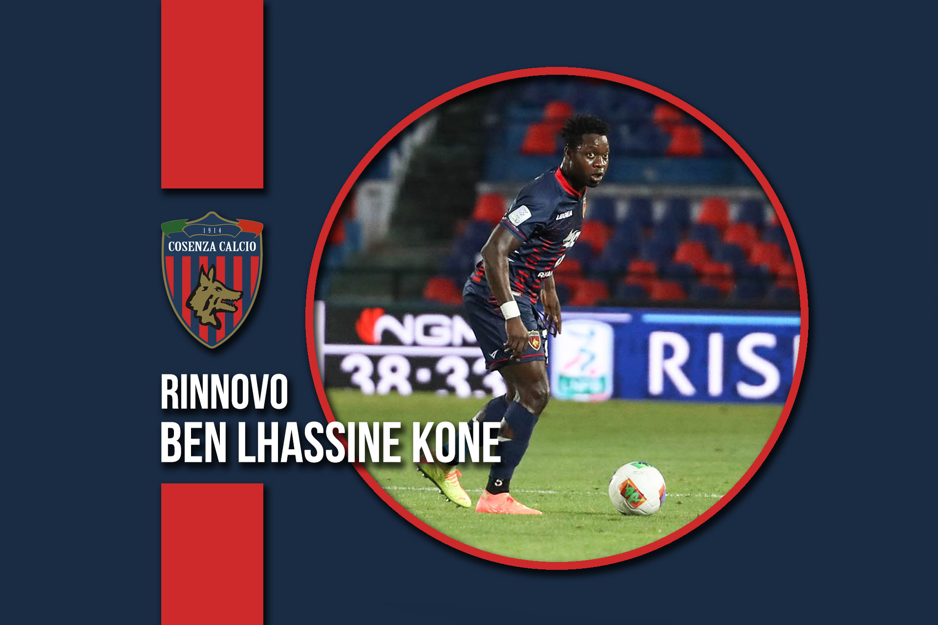 Ben Lhassine Kone torna al Cosenza