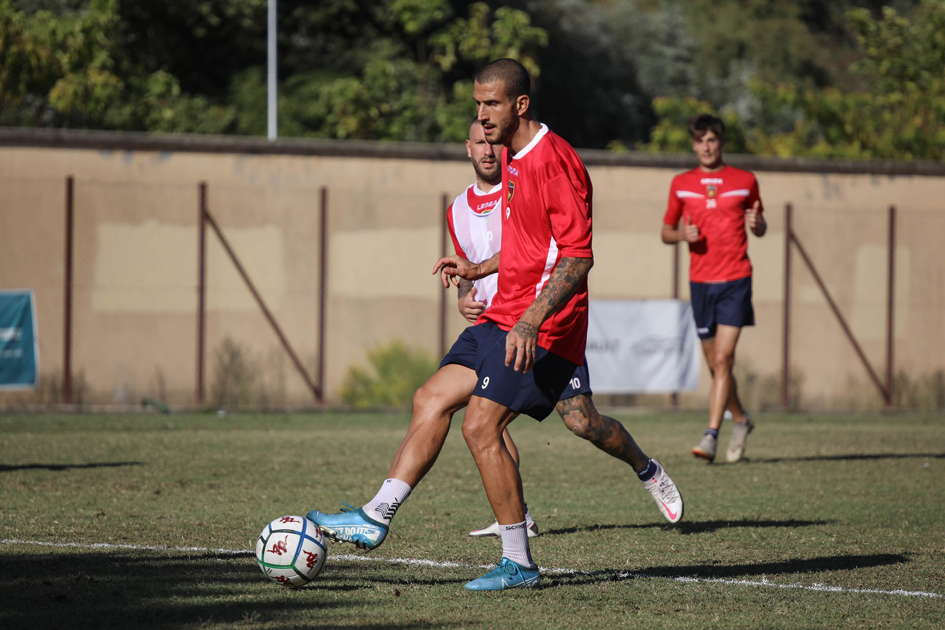 Allenamento in vista di Spal – Cosenza