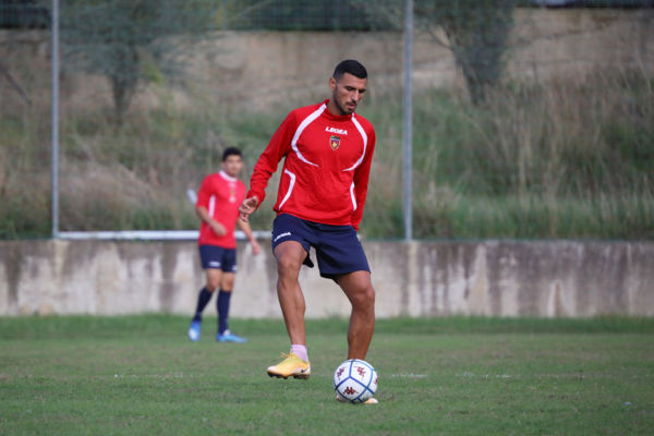 L’allenamento in vista della Coppa Italia