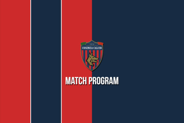 Il match program di Pordenone – Cosenza