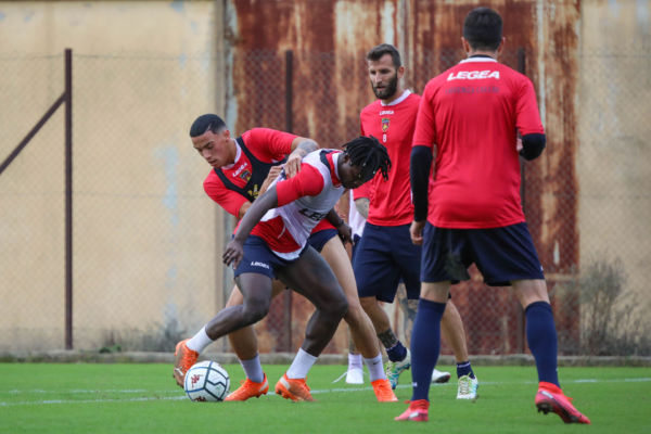 Verso Cosenza-Brescia: l’allenamento dei rossoblù
