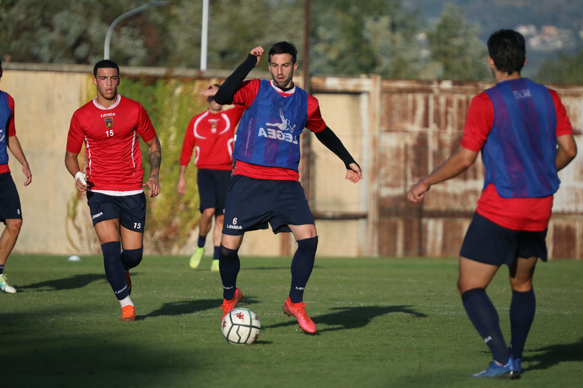 La ripresa in vista di Frosinone – Cosenza