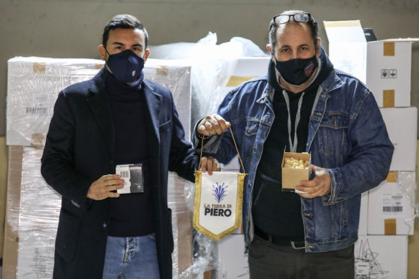 Il Cosenza Calcio sostiene la “Terra di Piero”