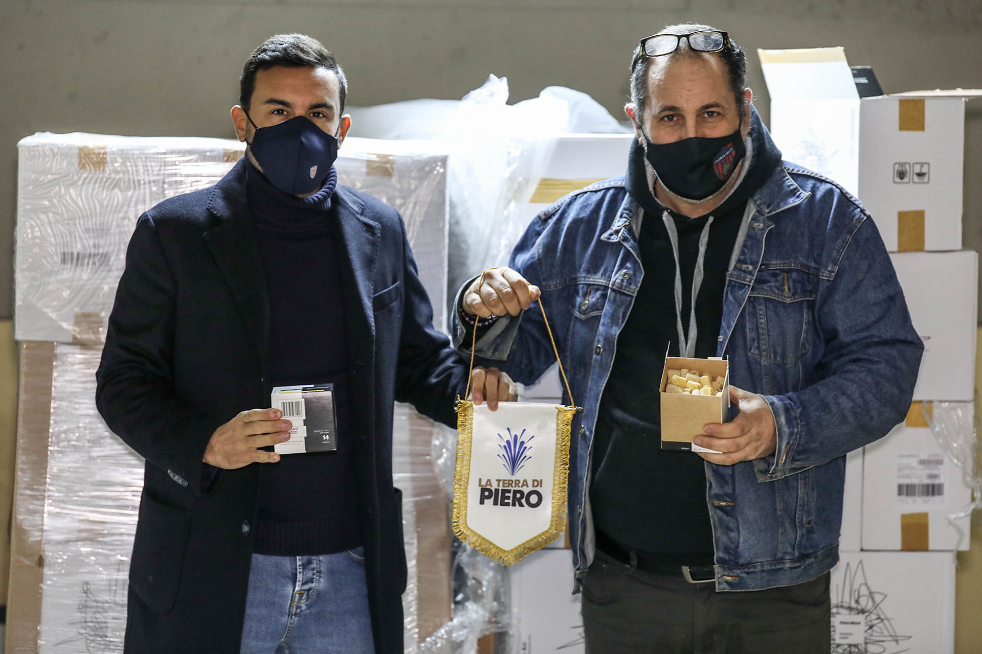 Il Cosenza Calcio sostiene la “Terra di Piero”