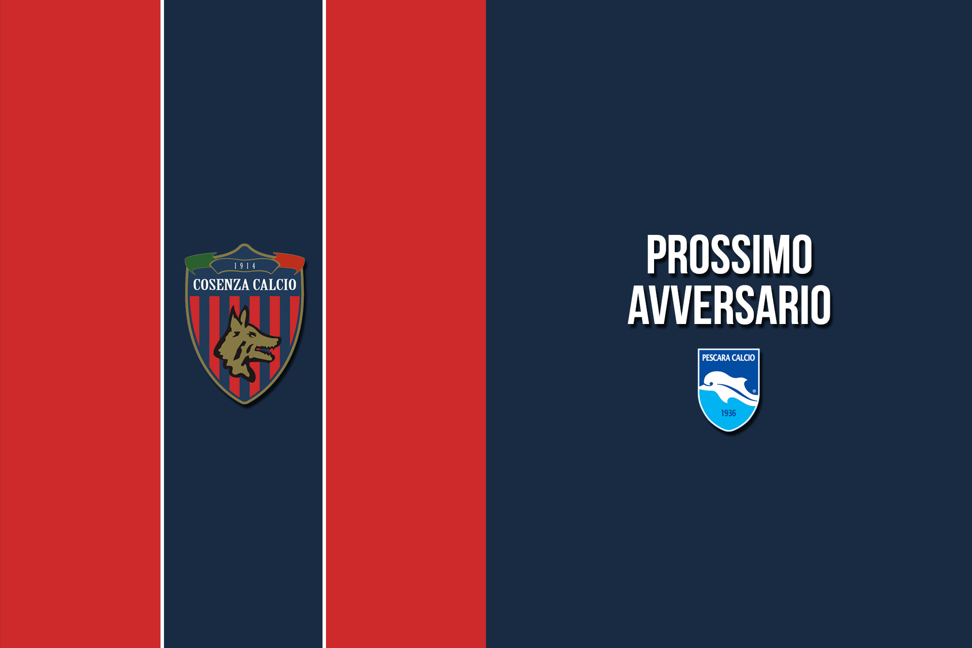 Prossimo avversario: il Pescara