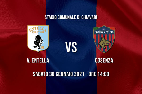 Le formazioni ufficiali di Virtus Entella – Cosenza