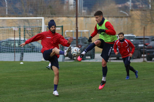 L’allenamento di oggi